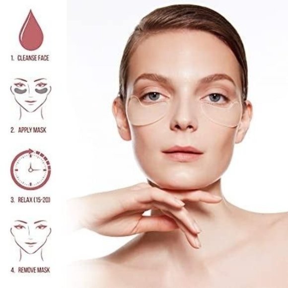 NEW Hydrogel Under Eye Patches. Gel Mask Treatment Pads 16 Pairs - Picture 9 of 9
